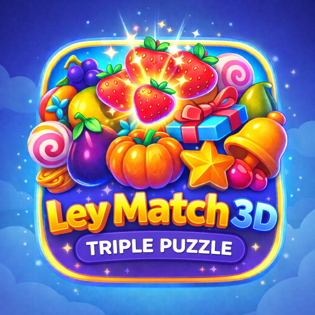 Ley Match 3D: Triple Puzzle Logo